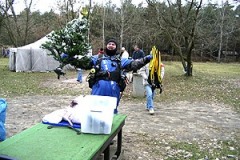 Weihnachtstauchen am Helenesee 2004